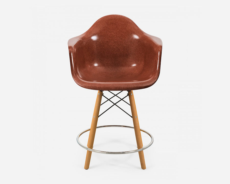 Fiberglass Arm Shell Chair TERRACOTTA テラコッタ