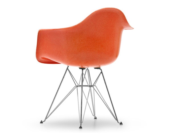 Fiberglass Arm Shell Chair ORANGE オレンジ