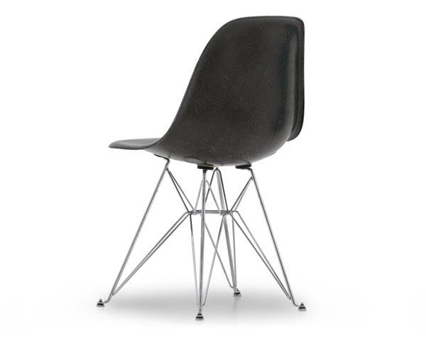 Fiberglass Side Shell Chair CHARCOAL チャコール