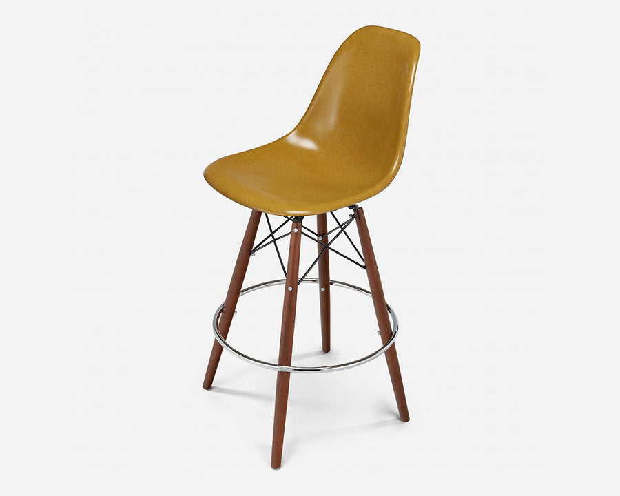 Fiberglass Side Shell Chair MUSTARD マスタード