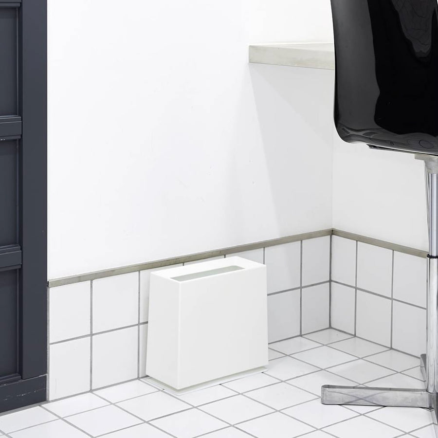 TUBELOR Brick Dustbin, Gray Matte