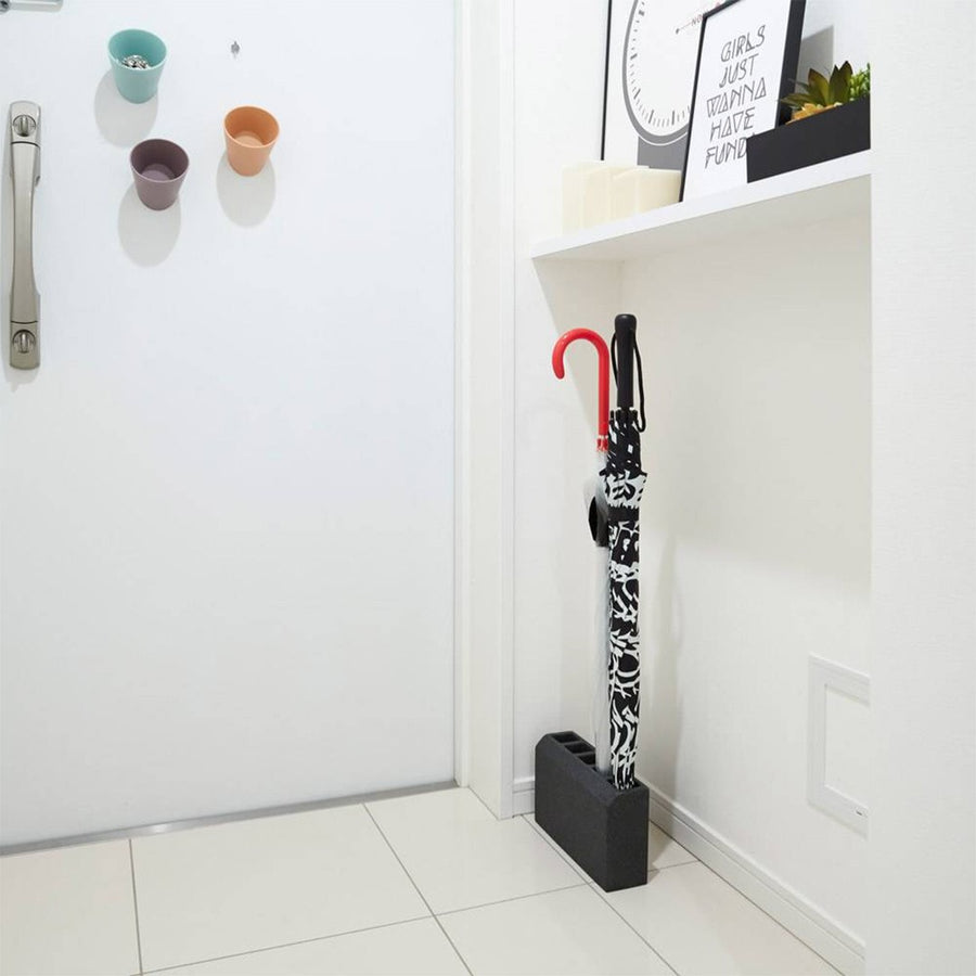 Renga Umbrella Stand, Sand Black