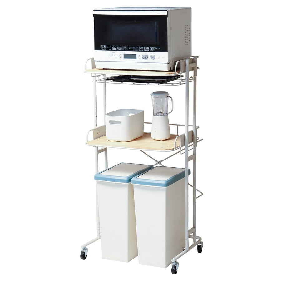 BY CAGE KITCHEN RACK Black