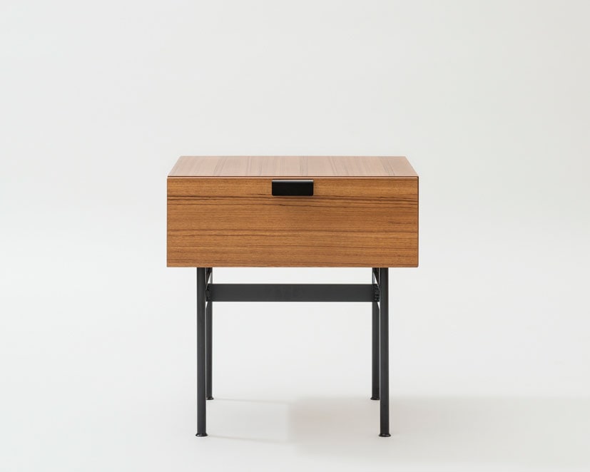 Pierre Paulin F181 Drawer Table Teak