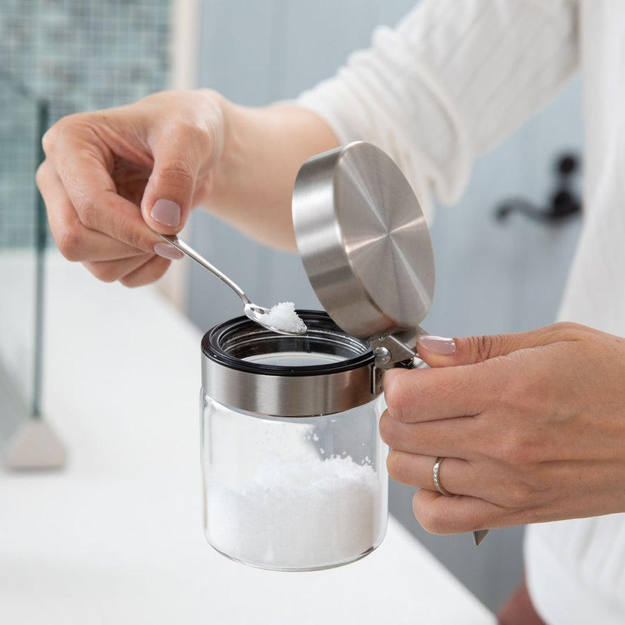 SPICE JAR WITH SPOON