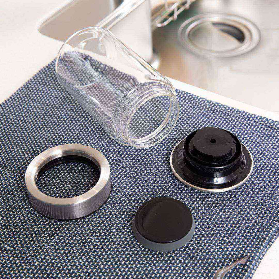 CYLINDER JAR WITH PRESS LID M