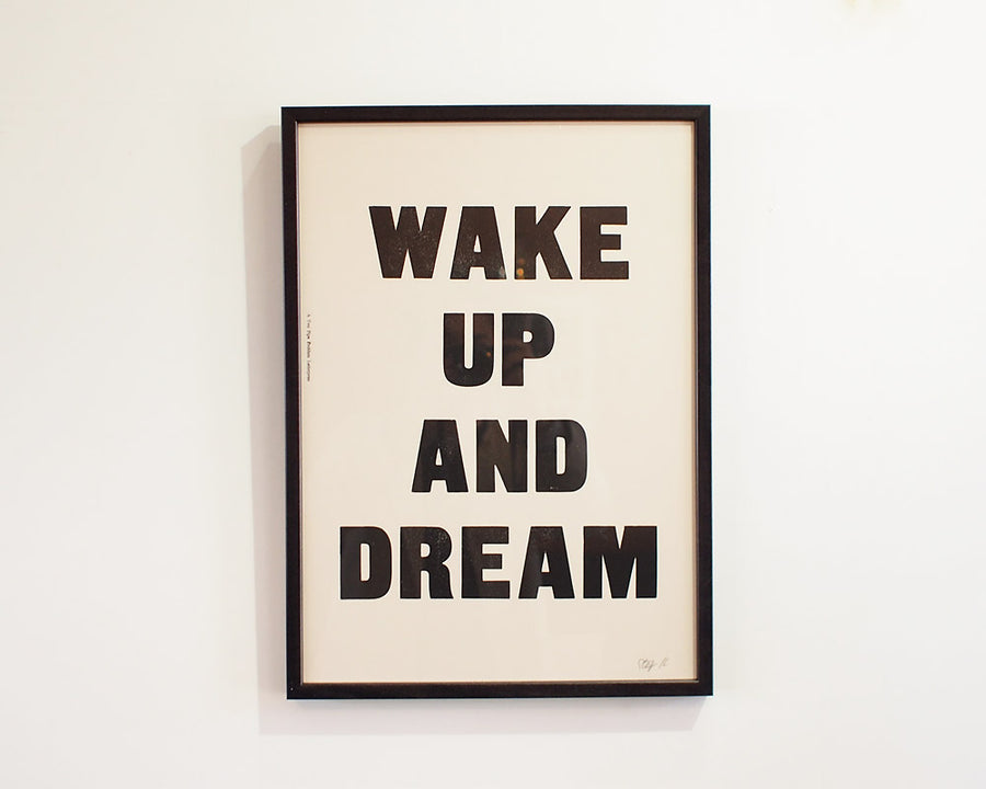 WAKE UP AND DREAM POSTER ウェイクアップアンドドリーム ポスター