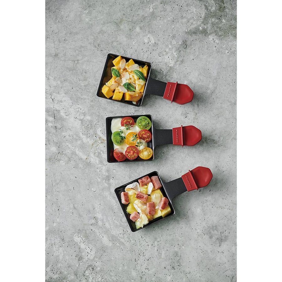 Raclette &amp; Fondue Maker Grand Melt Red