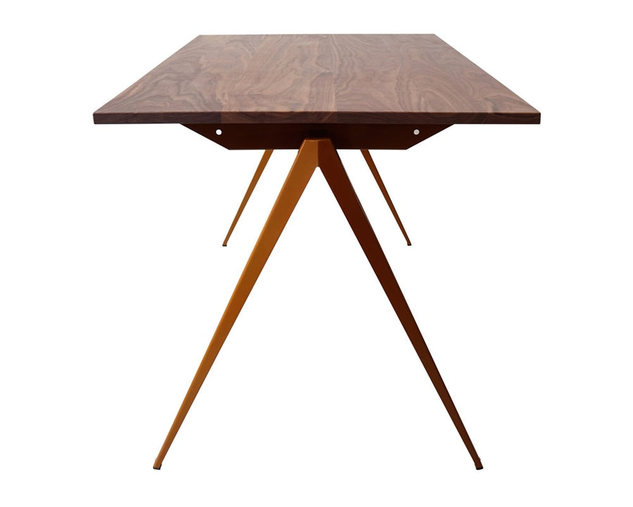 TD.4 Table Walnut R.Brown ガルファニタス L ウォールナット ロームブラウン