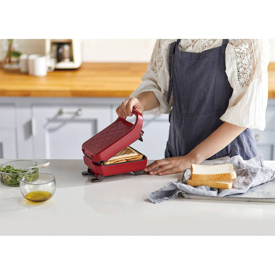 Press Sand Maker Plaid Matte Red