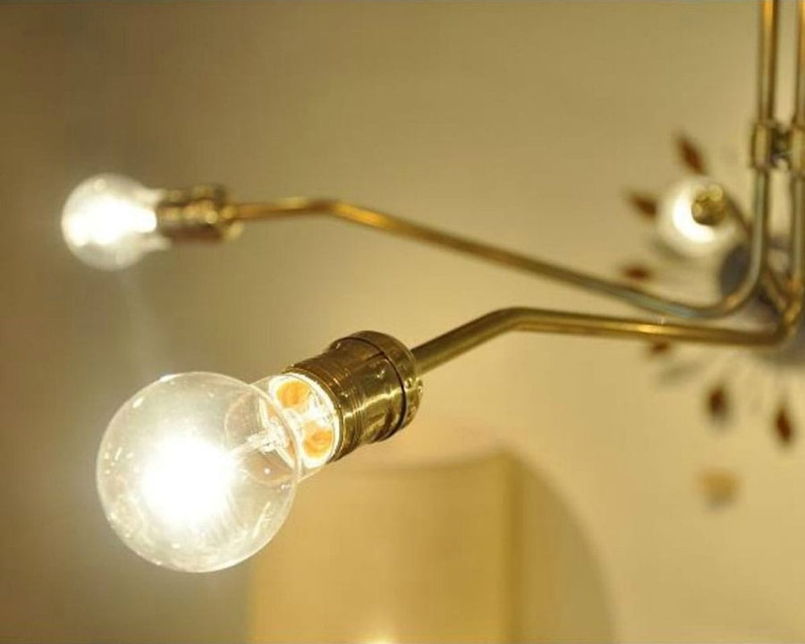 Solid Brass Lamp Long 5ARM Solid Brass Lamp Long 5 Arm