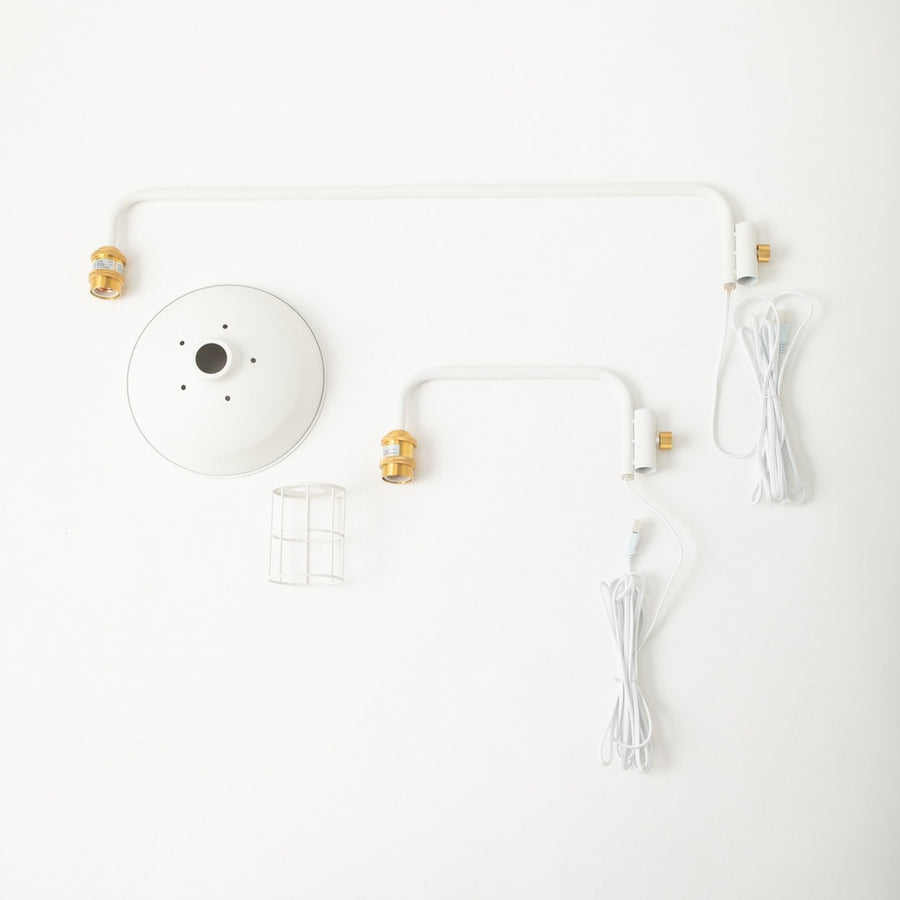 202 Lamp Arm L White