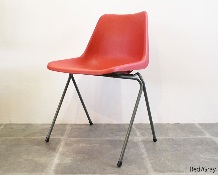 ROBIN DAY POLYSIDE CHAIR Gray Frame