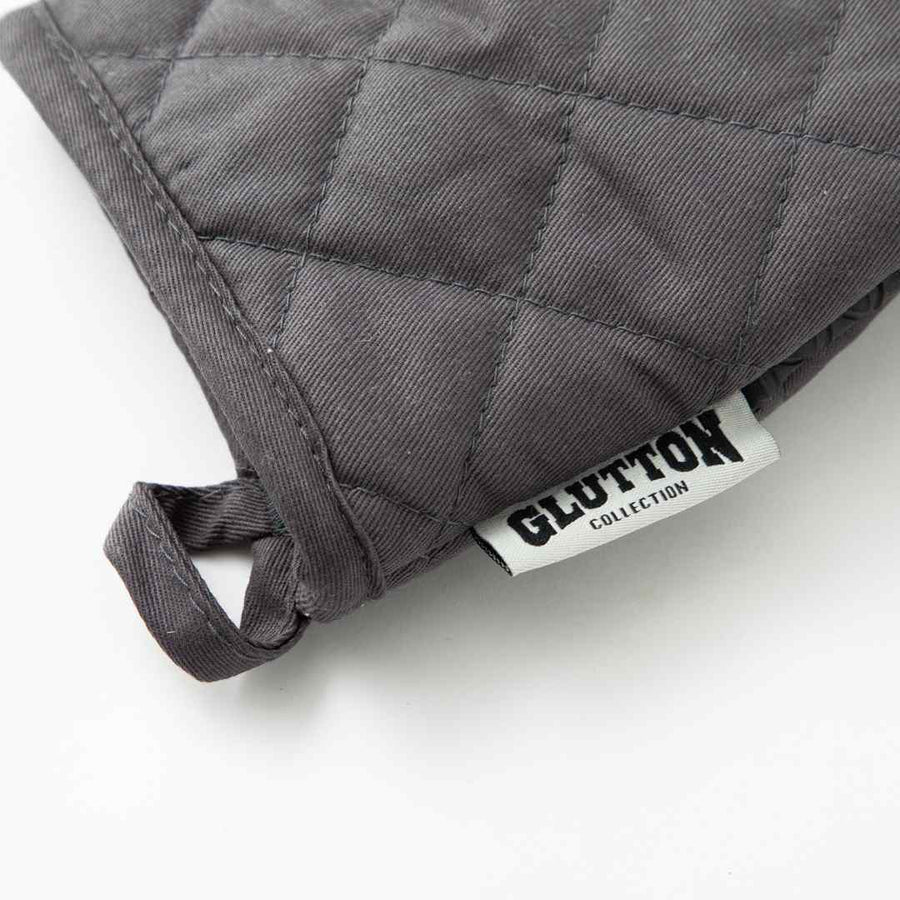 GLUTTON OVEN MITT DARK GRAY