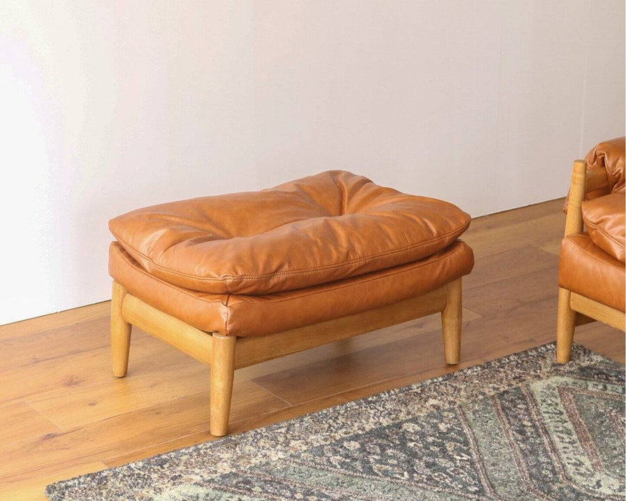 MADEIRA OTTOMAN PU Madeira ottoman PU leather