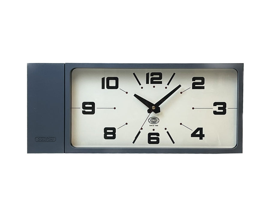 DOUBLE FACE CLOCK RECTANGLE Double Face Clock Rectangle