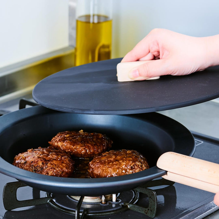 FRYING PAN JIU 専用フタ S ビーチ