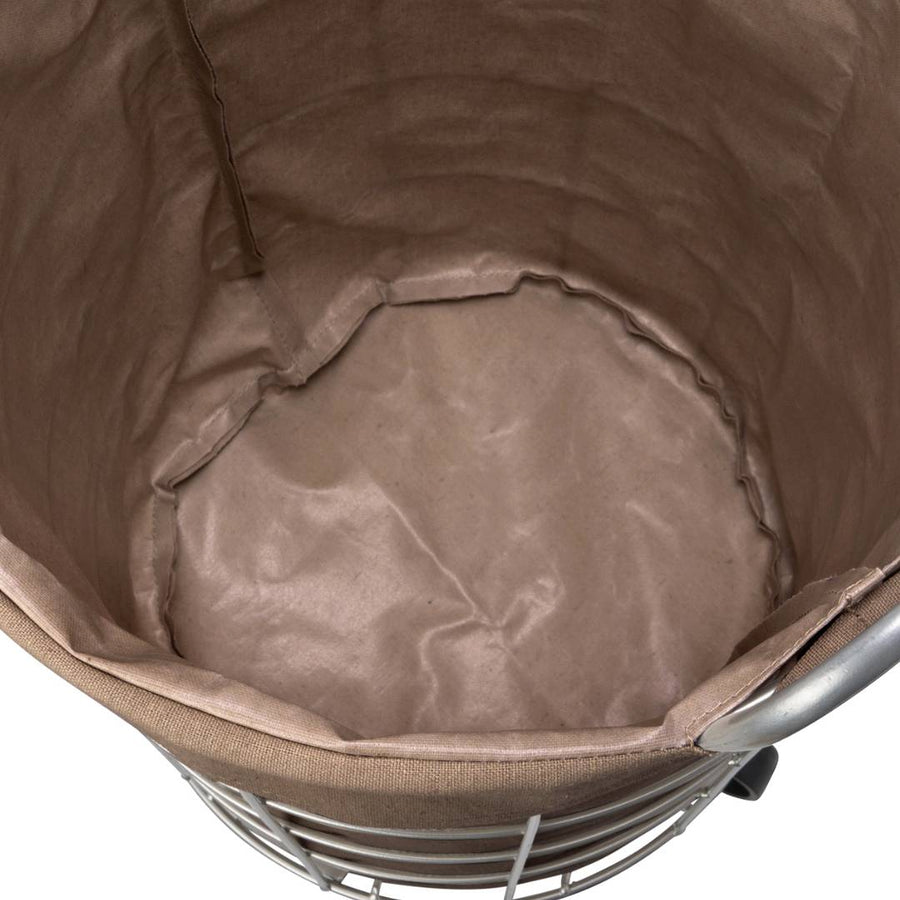 ランドリーストレージ ラウンド 33Ｌ ブラウン