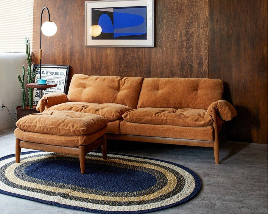 MADEIRA OTTOMAN mustard Madeira Ottoman mustard