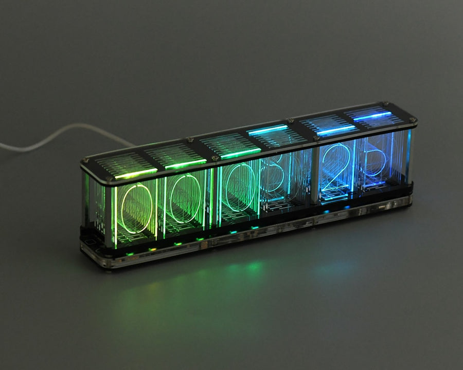 Uncommon Carry RGB Tube Clock ニキシー管風デジタルクロック