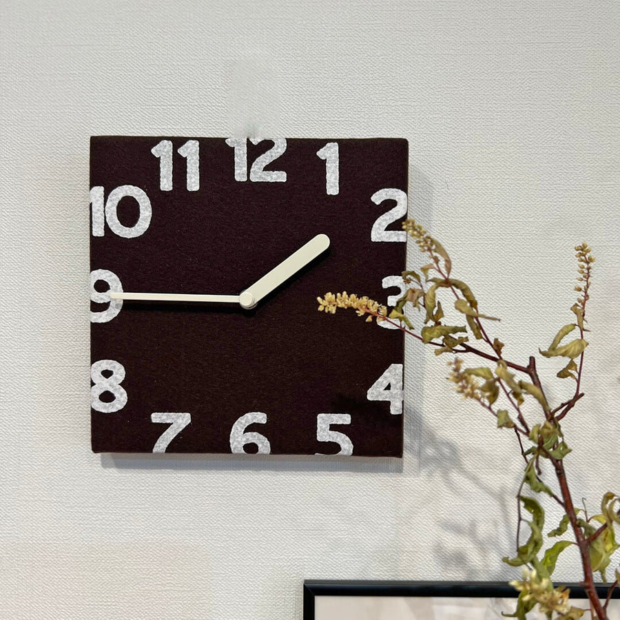 Torno Felt Clock