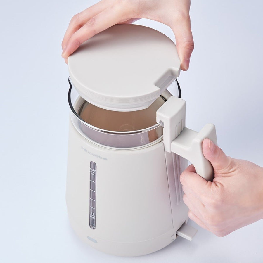 double wall glass kettle