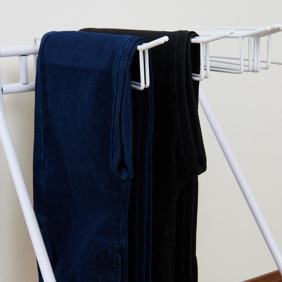 bws SELECTION Slacks Hanger, 10-Holder, White
