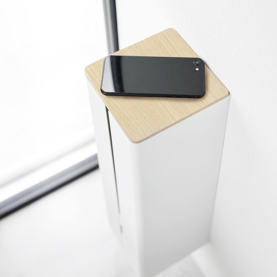 tower 石こうボード壁対応隠せるトイレットペーパーホルダー