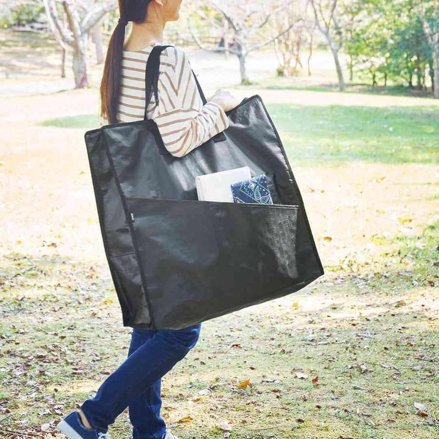 Tower Toy Storage Bag with Polyethylene Sheet Pocket