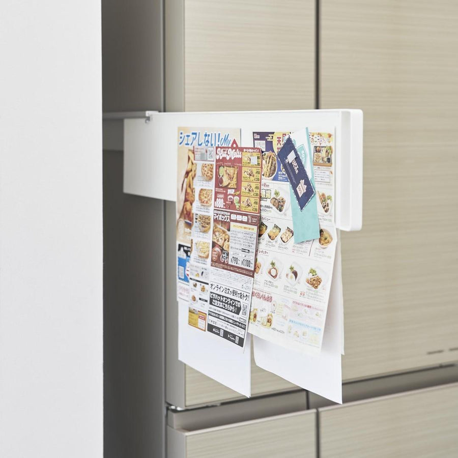 tower マグネット冷蔵庫横隠せるスライドスチールパネル