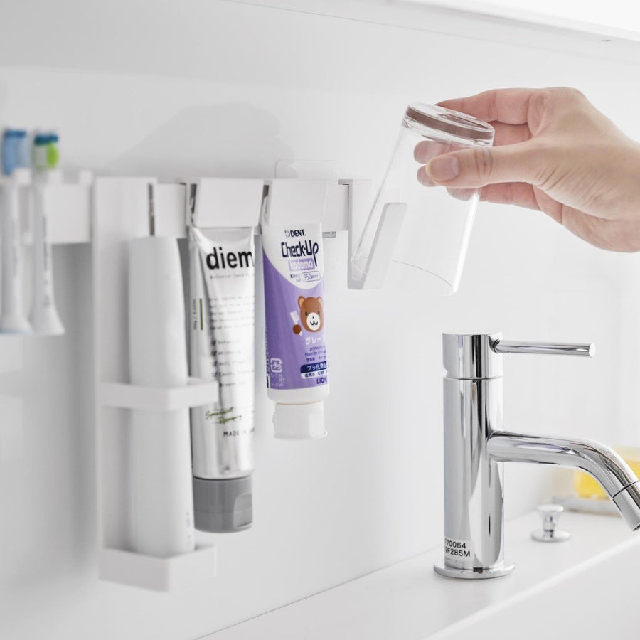 Tower Film Hook Electric Toothbrush &amp; Toothpaste Storage Set