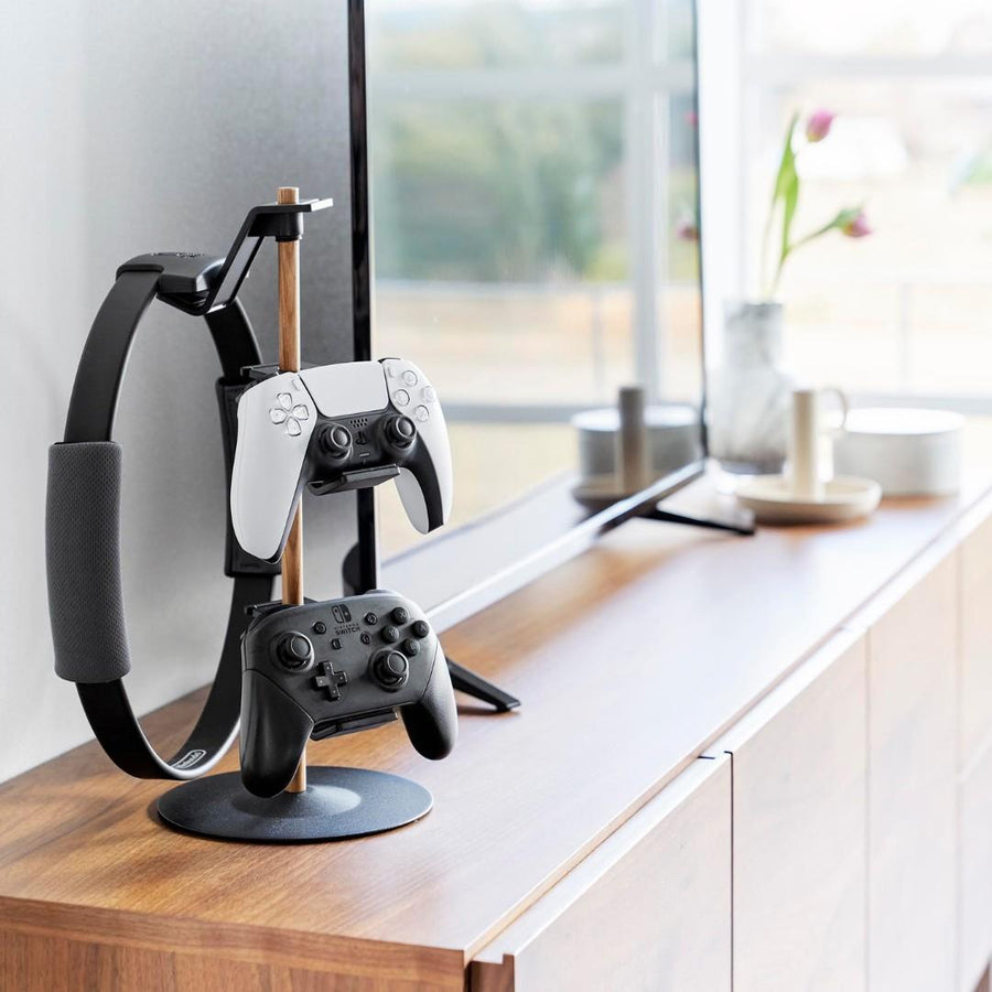 tower 置台が動くゲームコントローラー収納ラック