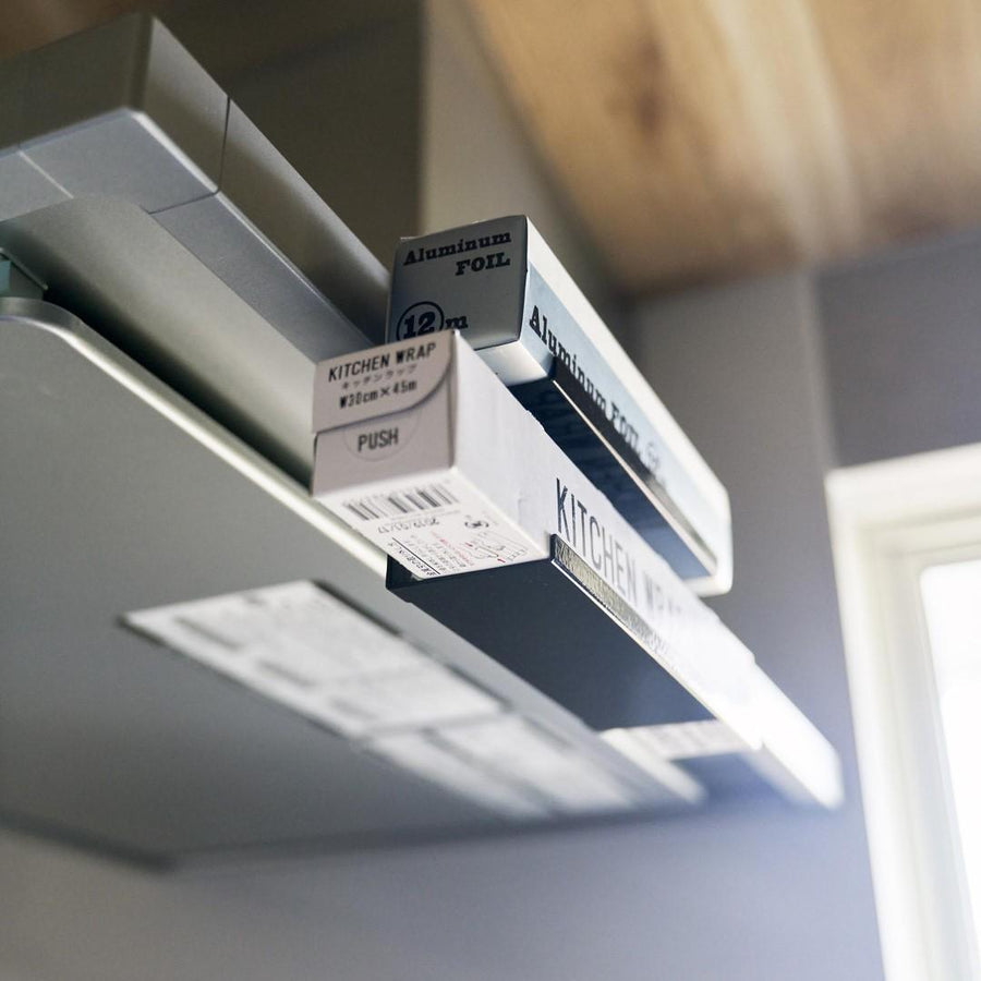 Tower Range Hood Side Wrap Storage