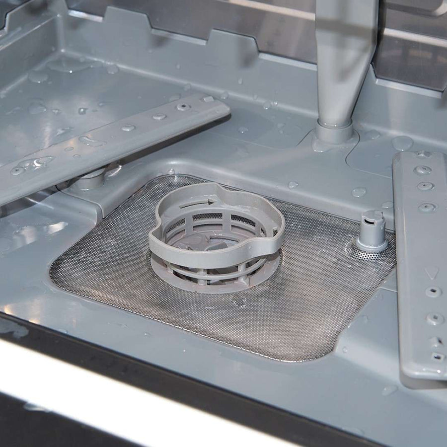 Dishwasher interior cleaner