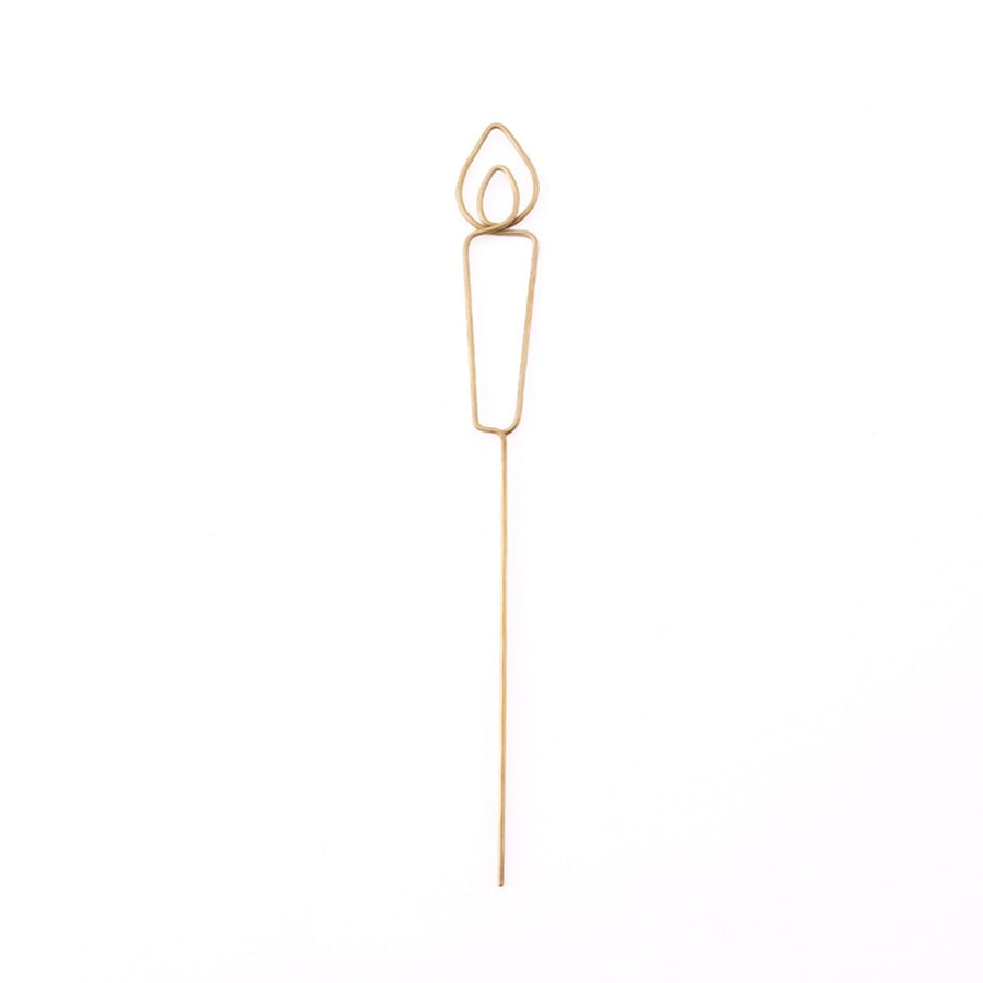 Brass Topper Candle for Decorative Use
