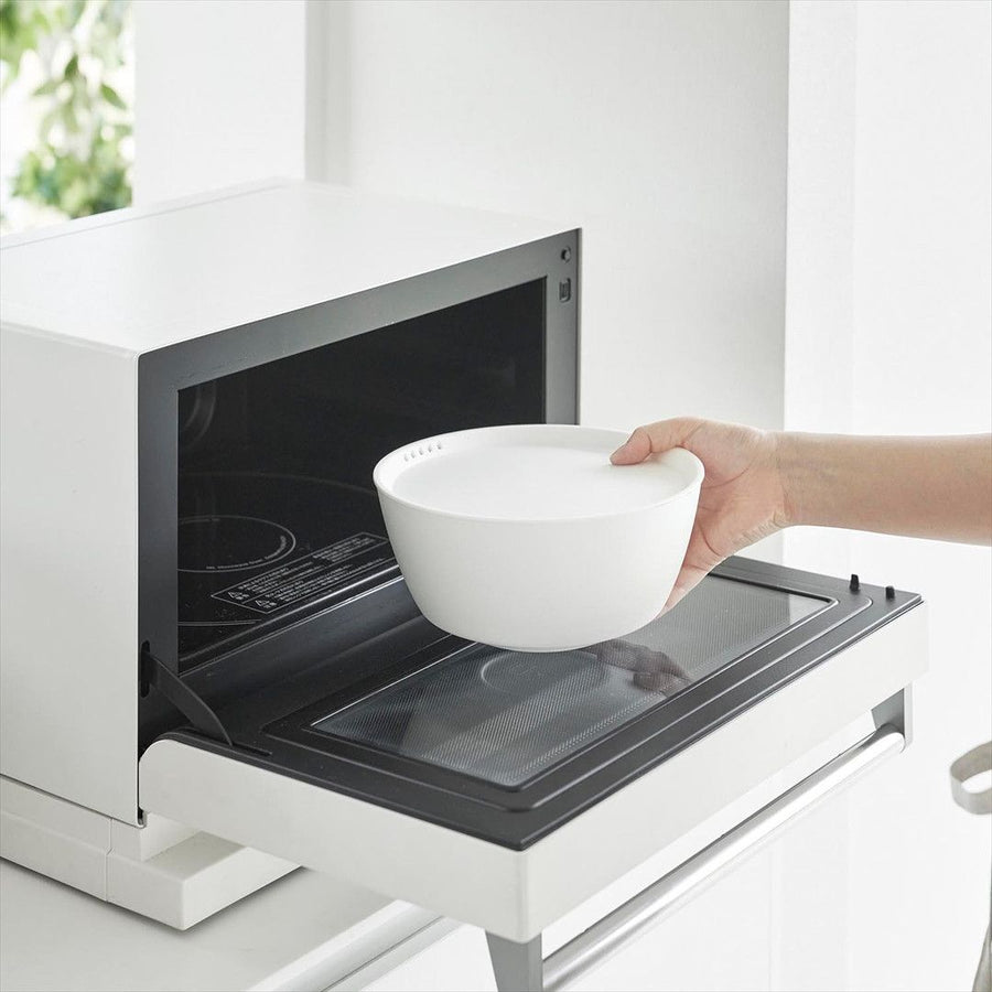 tower 傾けて混ぜやすい調理ボウル 5点セット 電子レンジ対応