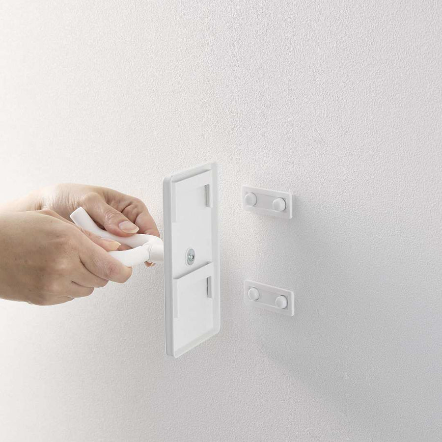 tower Wall Adjustable Angle Hair Dryer Holder for Plasterboard Walls