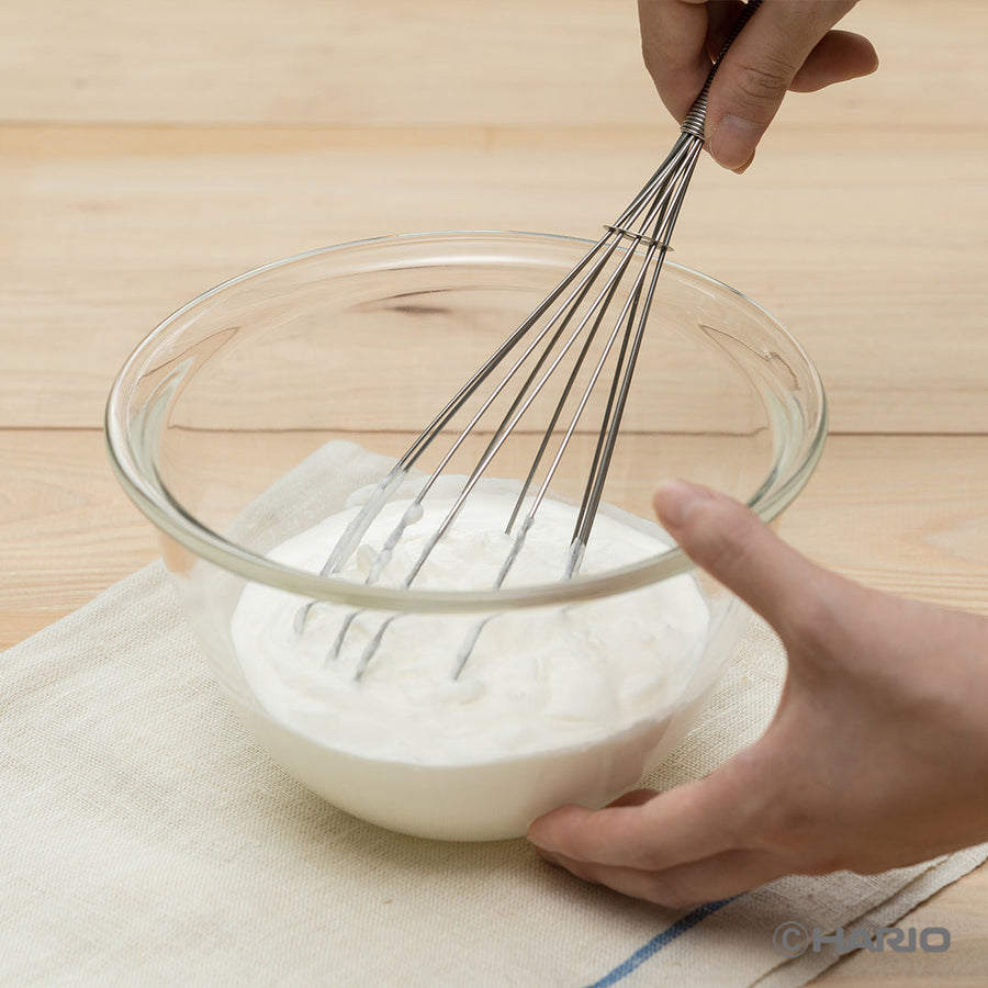 Set of 2 heat-resistant glass bowls