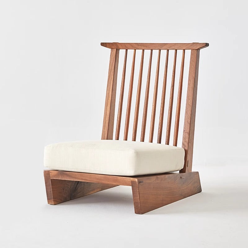Natural wood chair