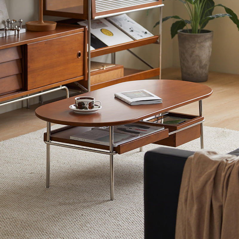 Boxwood mixed material centre table