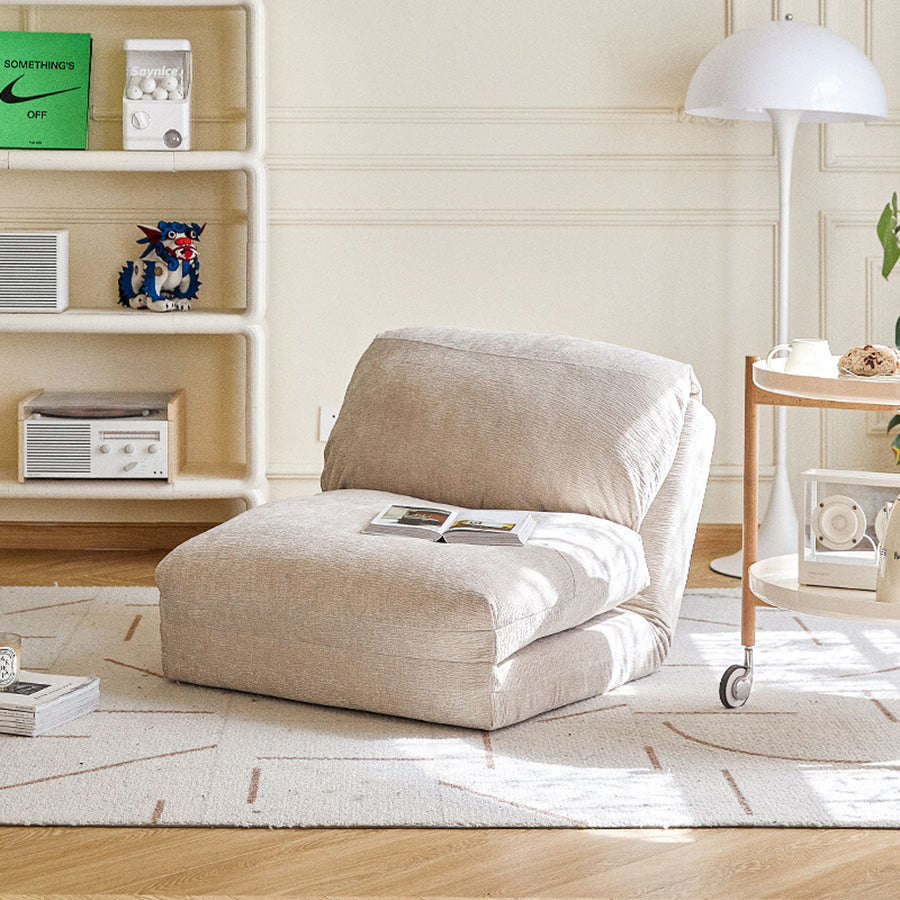 Luxury Chenille Foldable Sofa Bed