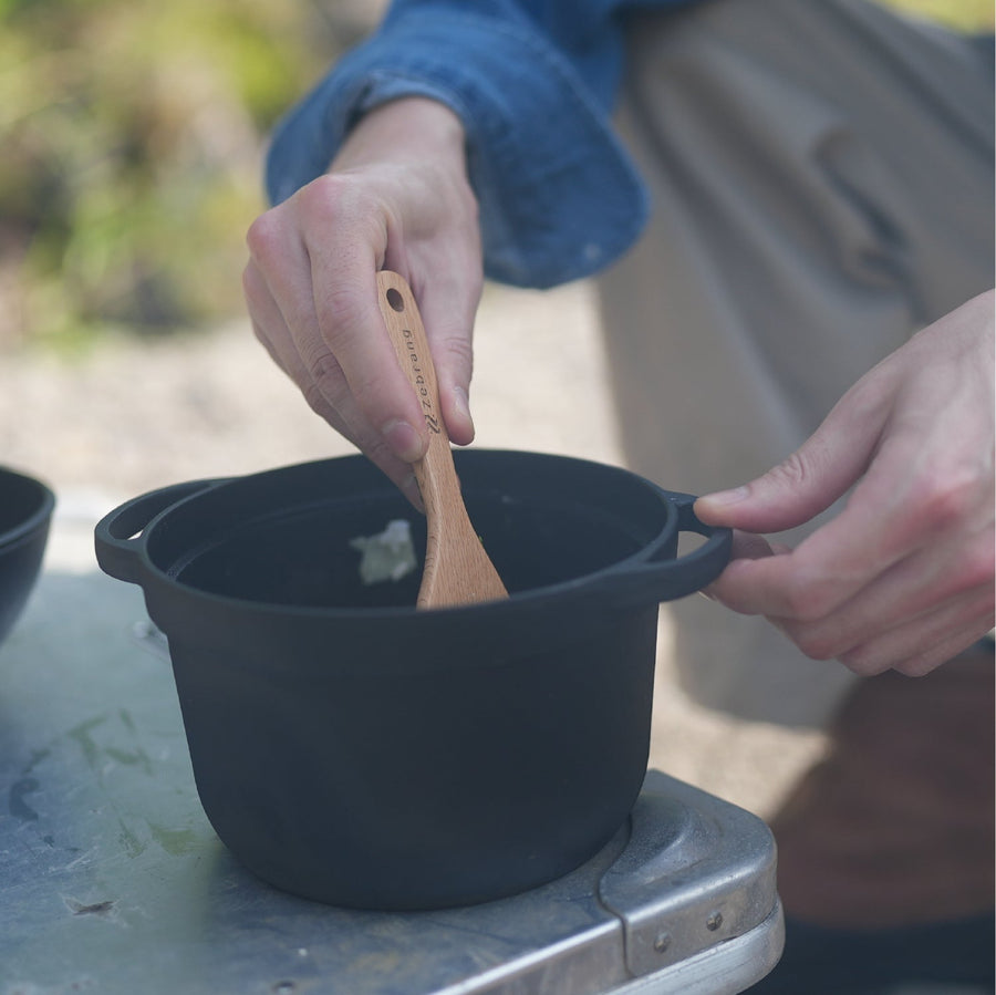 Wooden rice scoop spoon