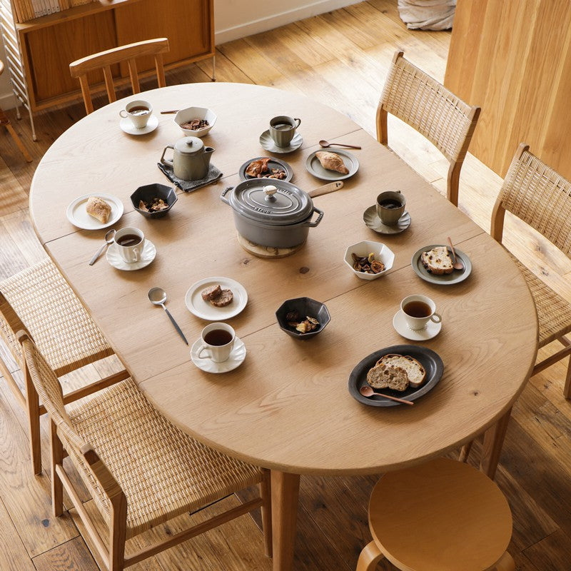 folk extendable dining table