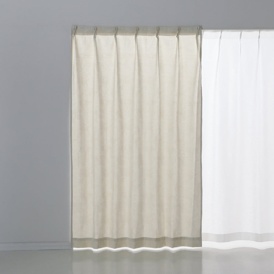 フラリエ アイボリー（ドレープ/オーダー）