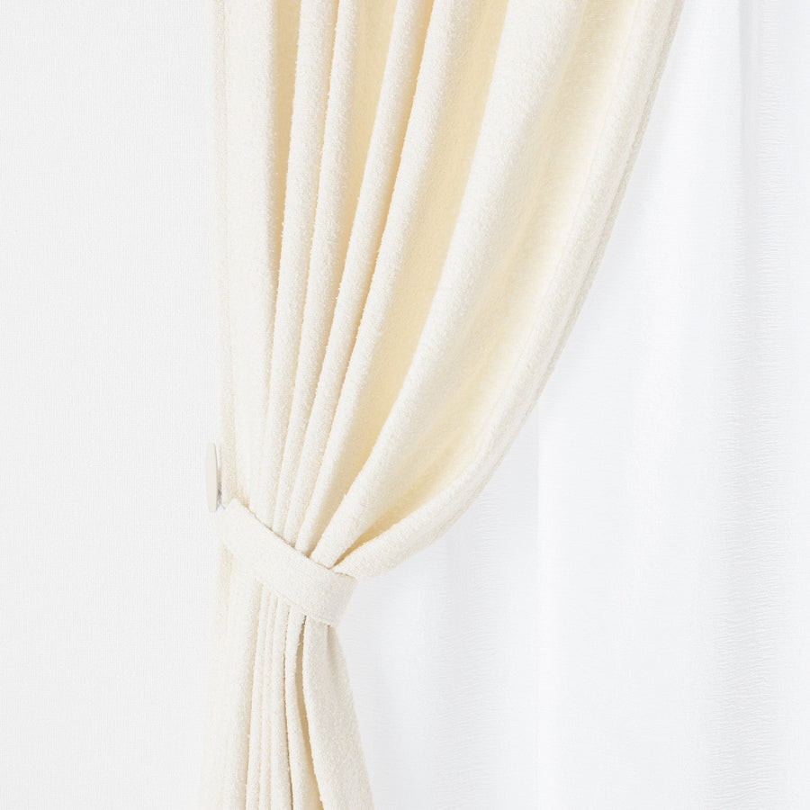 ブークレ アイボリー（ドレープ/オーダー）