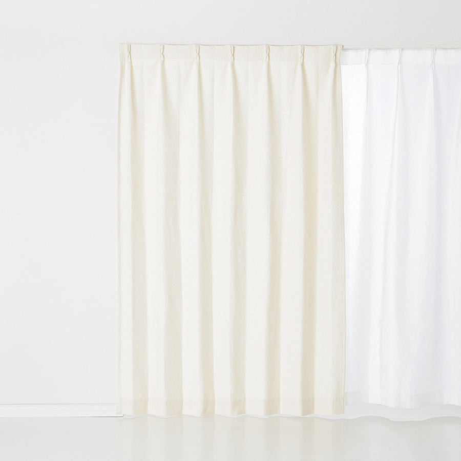 ブークレ アイボリー（ドレープ/オーダー）