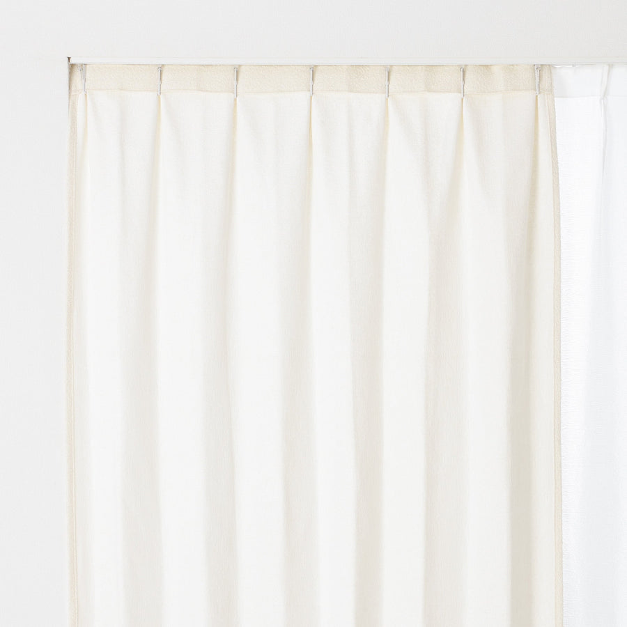 ブークレ アイボリー（ドレープ/オーダー）