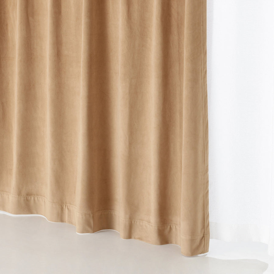 ベルベット ベージュ（ドレープ/オーダー）