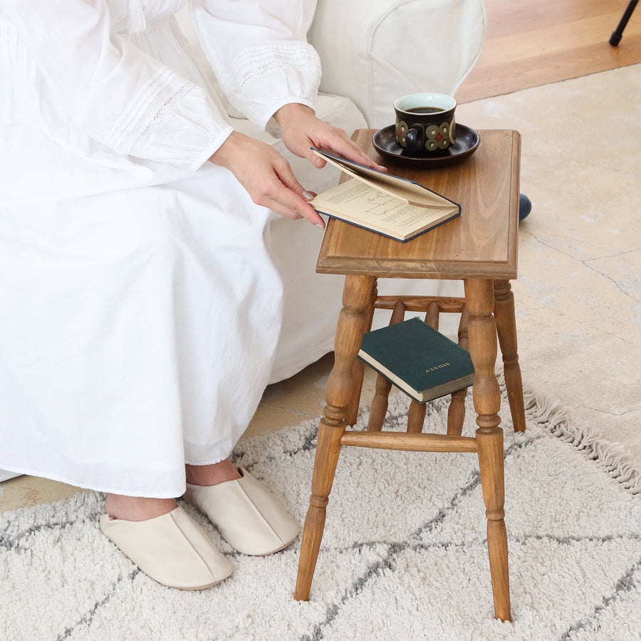 NEIN MARKE Wooden Side Table
