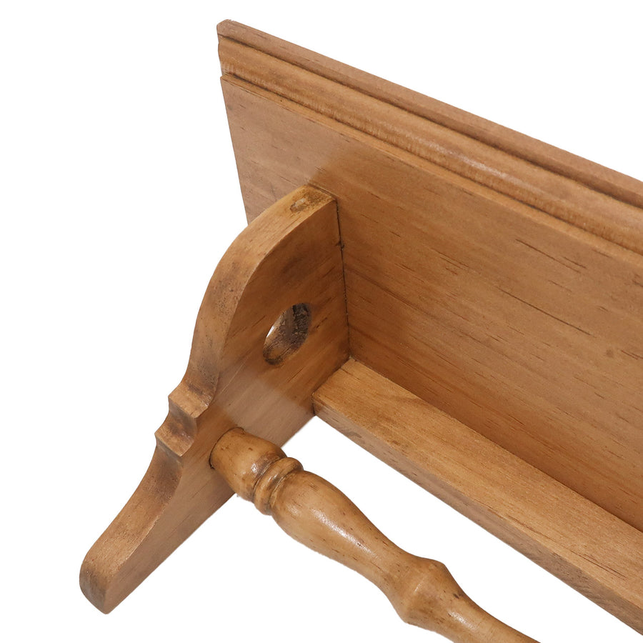 NEIN MARKE Pine Banknote Stand Shelf